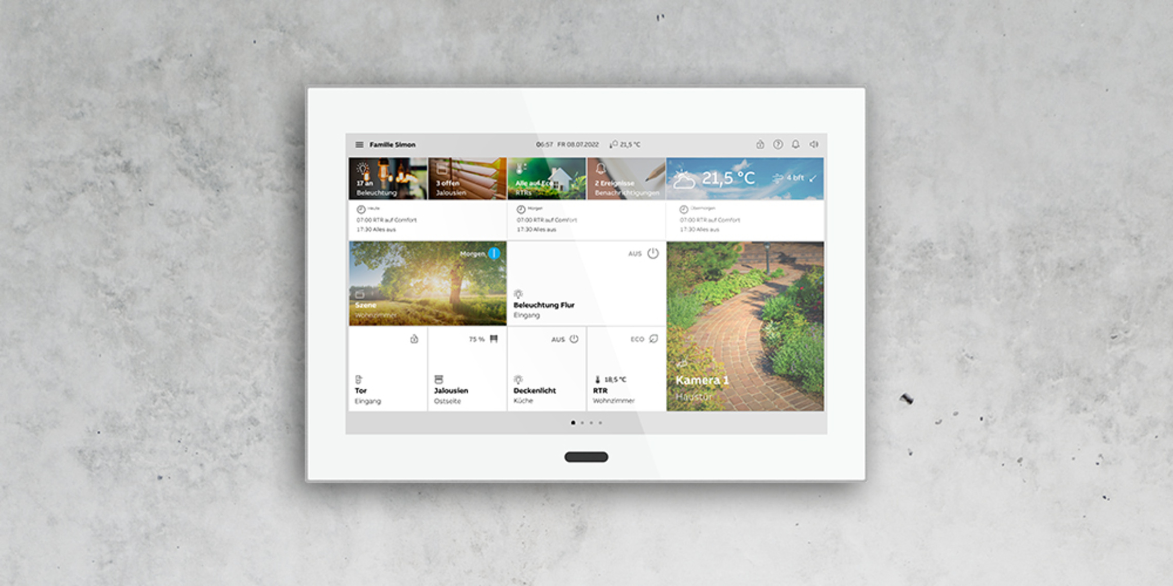 Busch-SmartTouch 10“ bei Jakobi Haustechnik in Frankfurt am Main